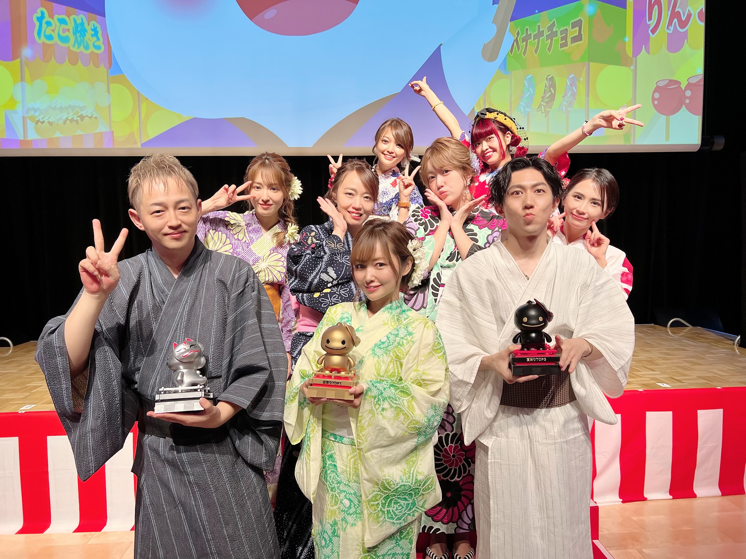 BIGOLIVE 夏祭りGOちゃん ビゴライブ bigolive 夏祭りぬいぐるみ